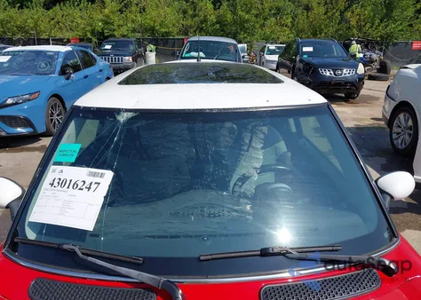 2004 Mini Cooper S z USA, uszkodzony, nr VIN WMWRE334X4TD86858